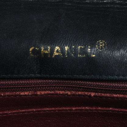 Chanel Lambskin Single Flap Navy 7 of 8