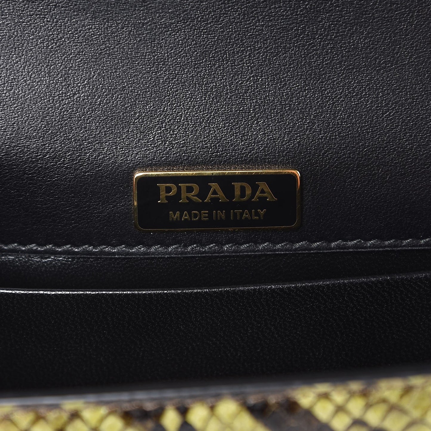 Python Cahier Bag Green