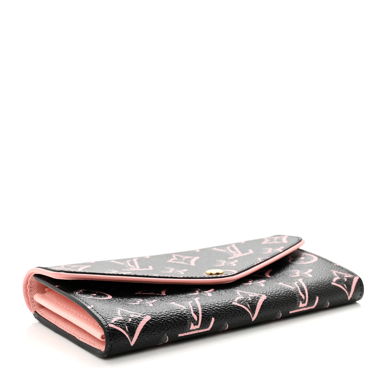 Louis Vuitton Monogram Fall For You Sarah Wallet Black 4 of 7
