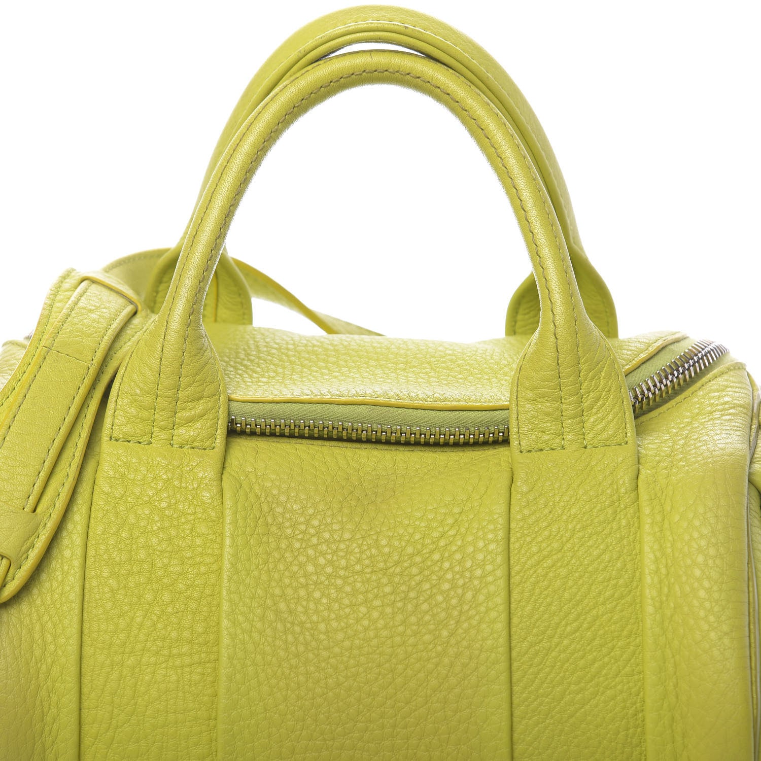 Alexander Wang Pebbled Lambskin Rockie Acid Pale Gold Hardware 19 of 22