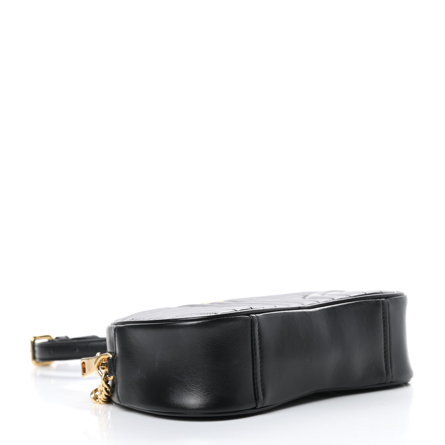 Prada Soft Calfskin Impunture Diagramme Dome Crossbody Bag Black 4 of 14