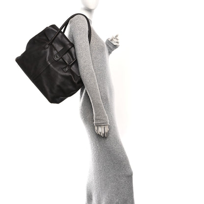 Chanel Calfskin Carrying Case Dark Brown 2 of 10
