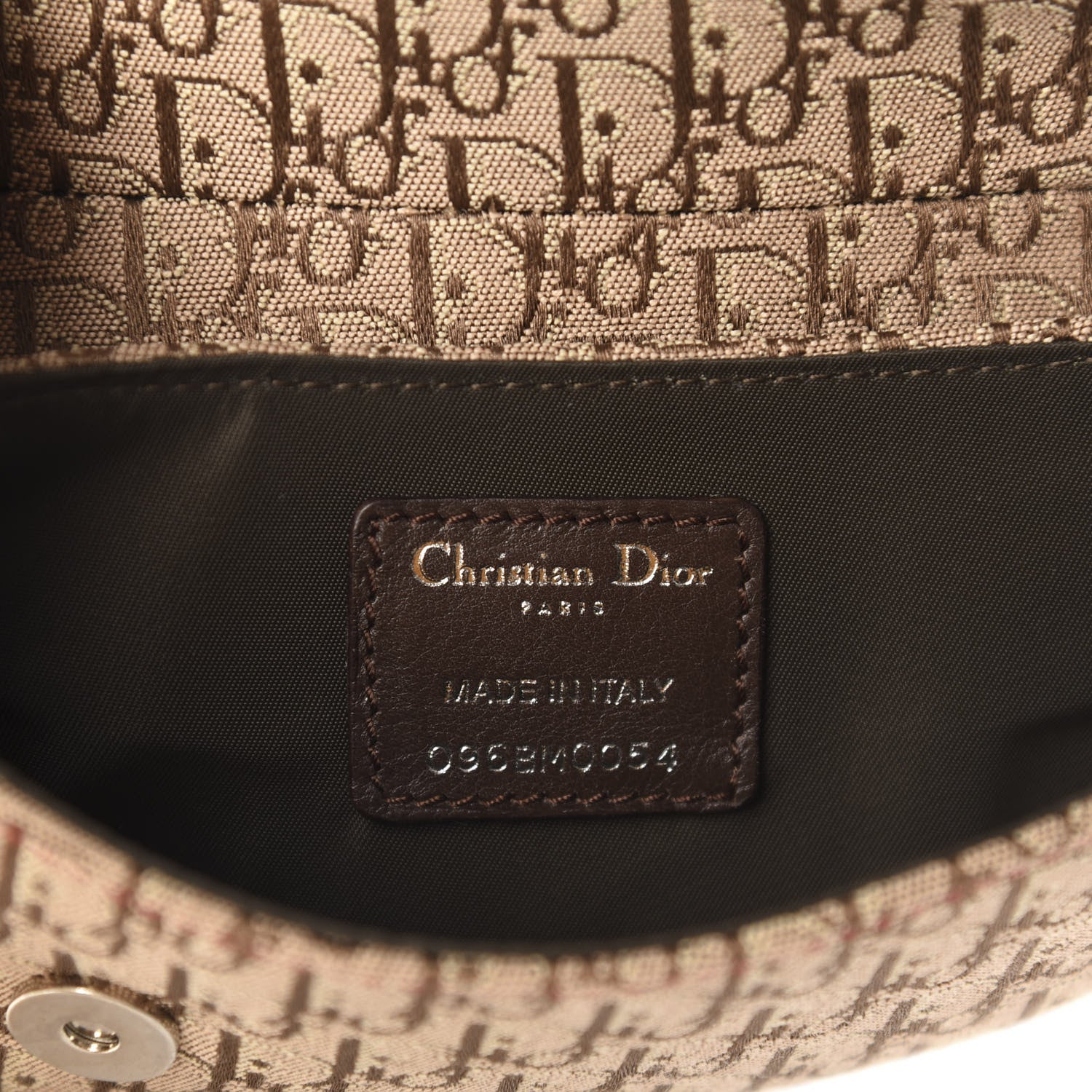 Christian Dior Monogram Rasta Saddle Belt Bag Beige 8 of 9
