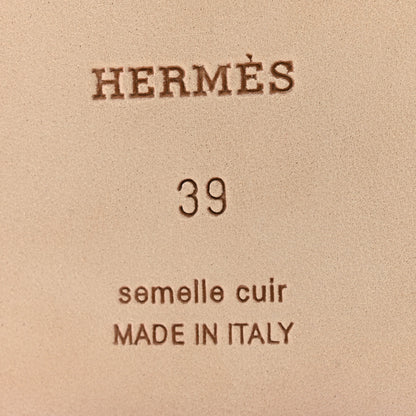 Hermes Epsom Oran Sandals 39 Rose Magenta 7 of 11