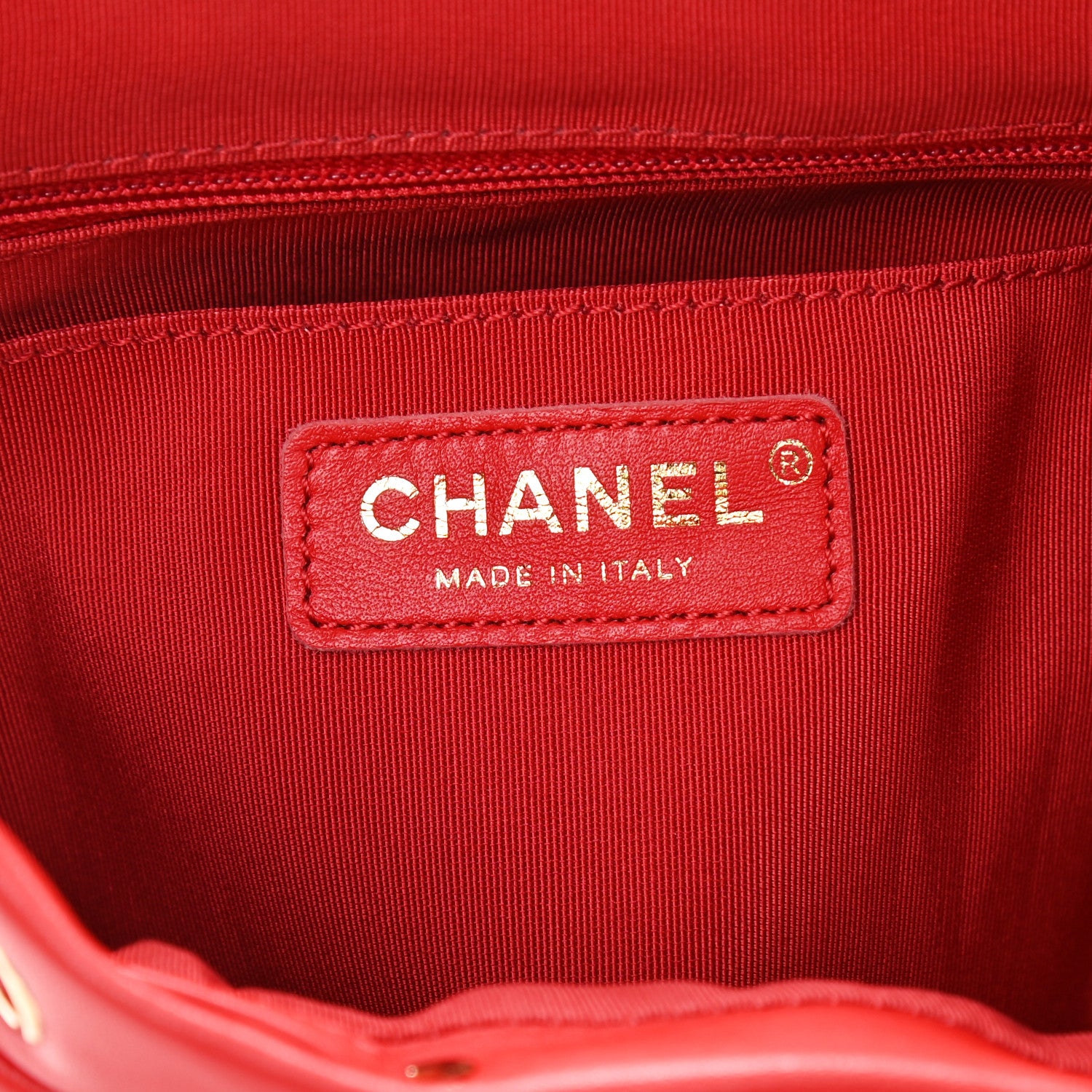 Chanel Lambskin Quilted Small Urban Spirit Backpack Red 6 of 10