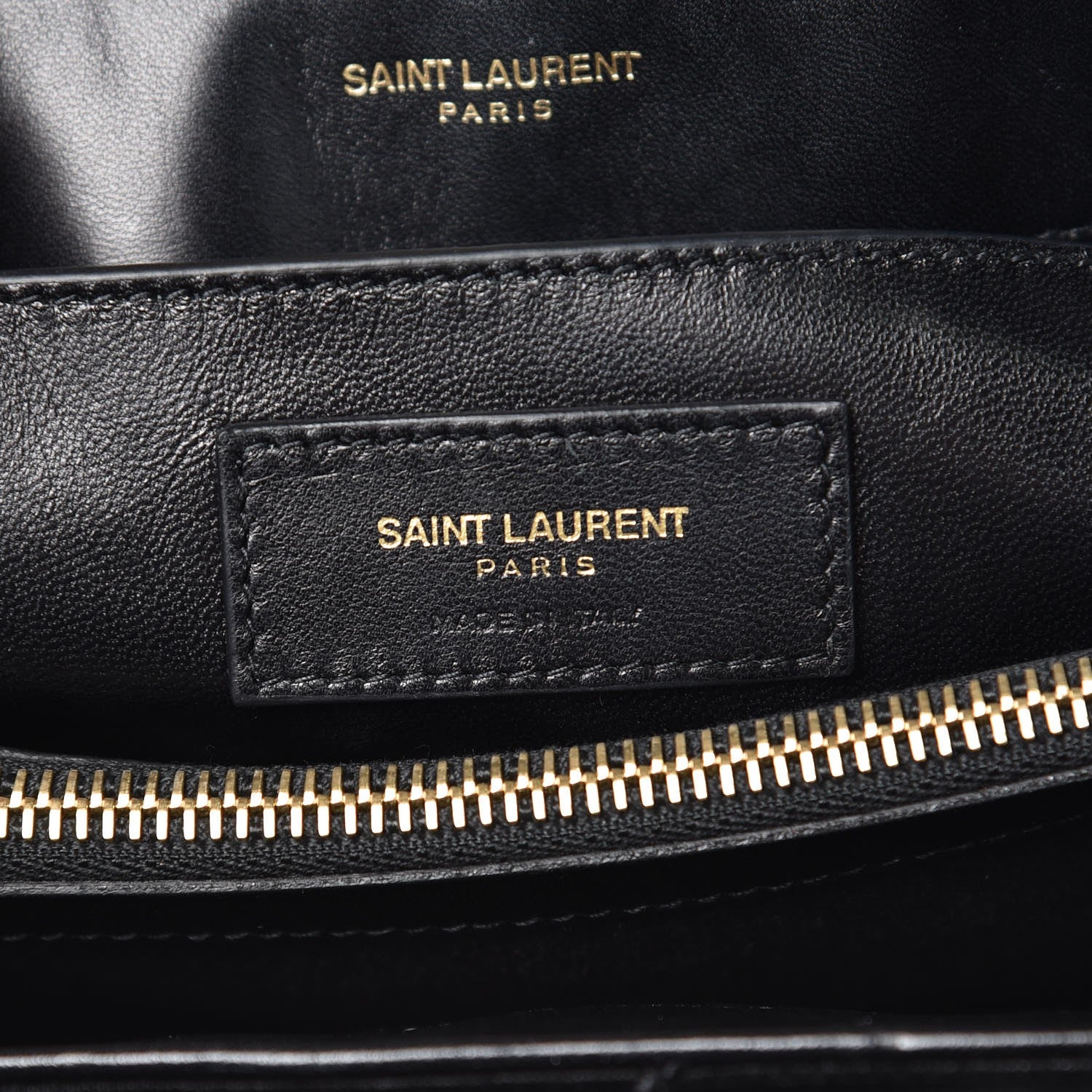 Saint Laurent Velvet Y Quilted Monogram Small Loulou Chain Satchel Black 6 of 11