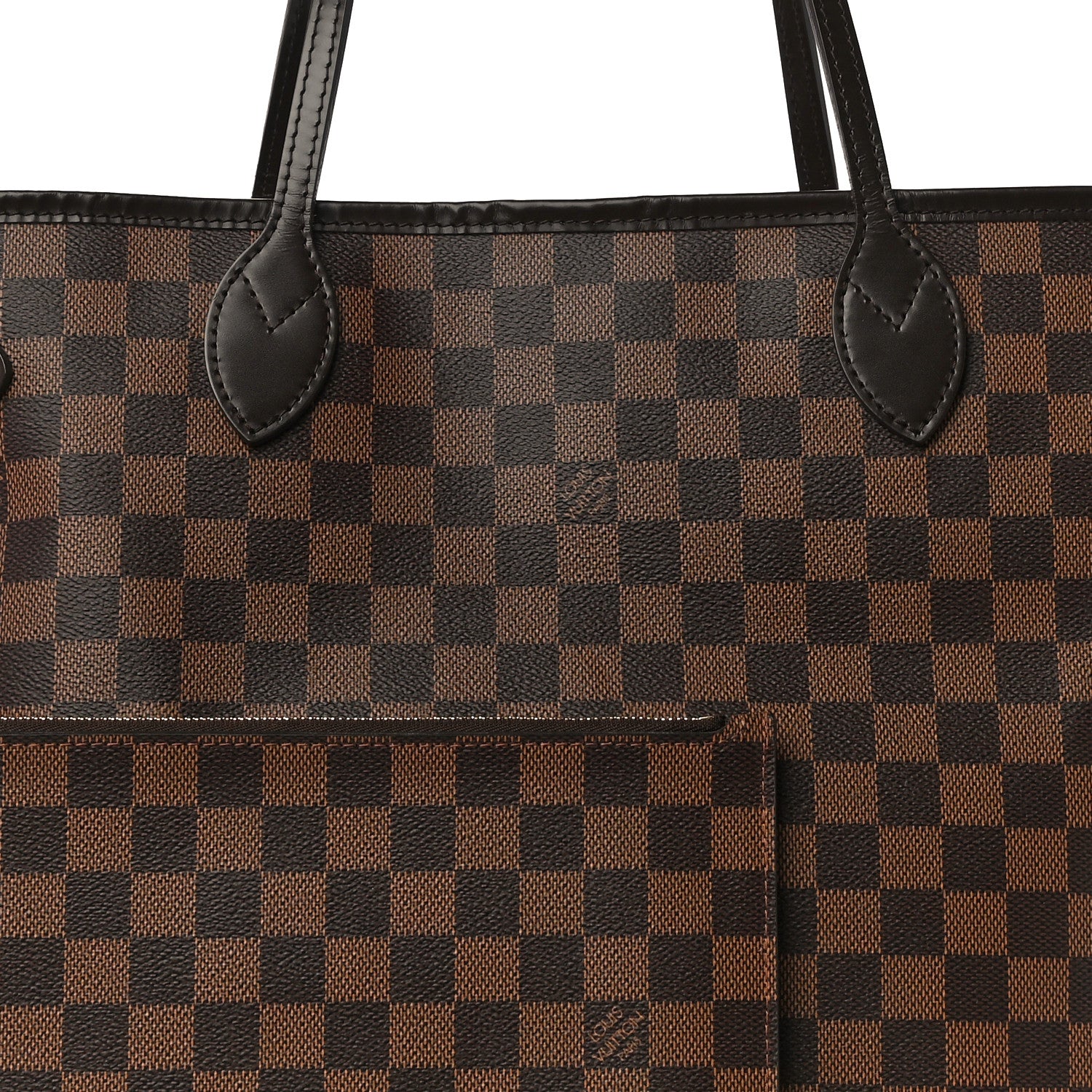 Louis Vuitton Damier Ebene Neo Neverfull MM 7 of 9
