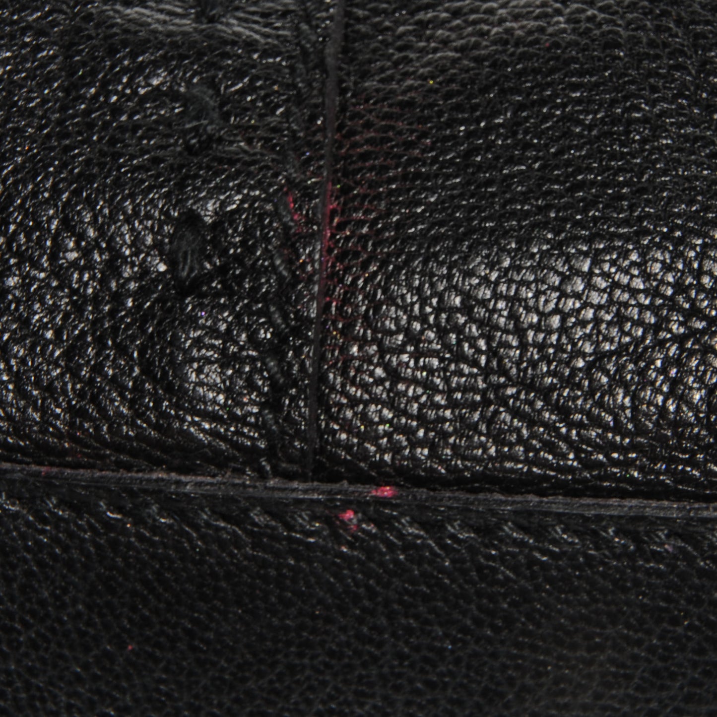 Leather Reversible Double Sac Y Tote Black Bronze