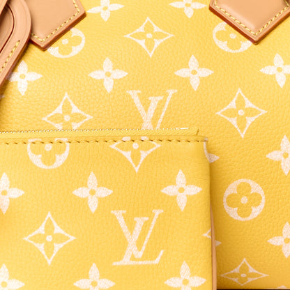 Louis Vuitton Calfskin Monogram Speedy P9 Bandouliere 25 Jaune Mat 16 of 18