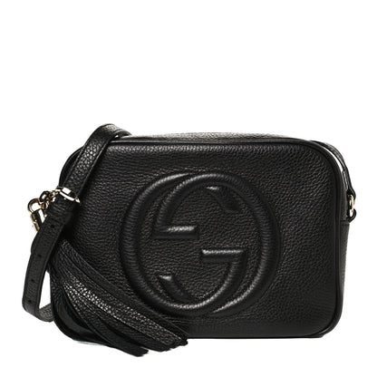 Gucci Pebbled Calfskin Small Soho Disco Bag Black 2 of 11