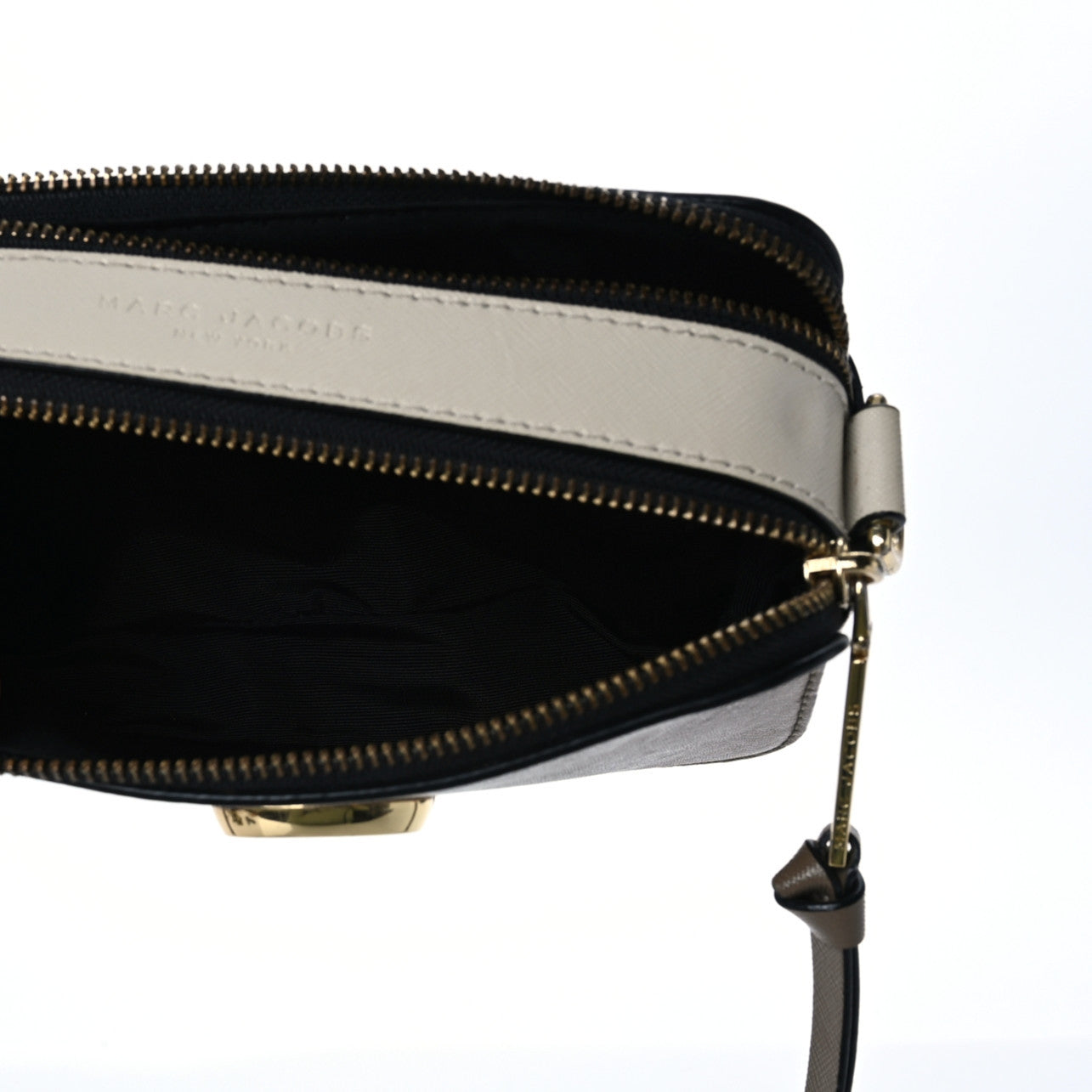 Marc Jacobs Saffiano Small Snapshot Camera Bag Sandcastle 8 of 9