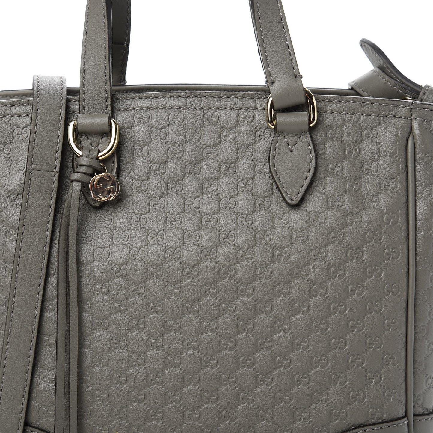 Microguccissima Small Bree Tote Graphite