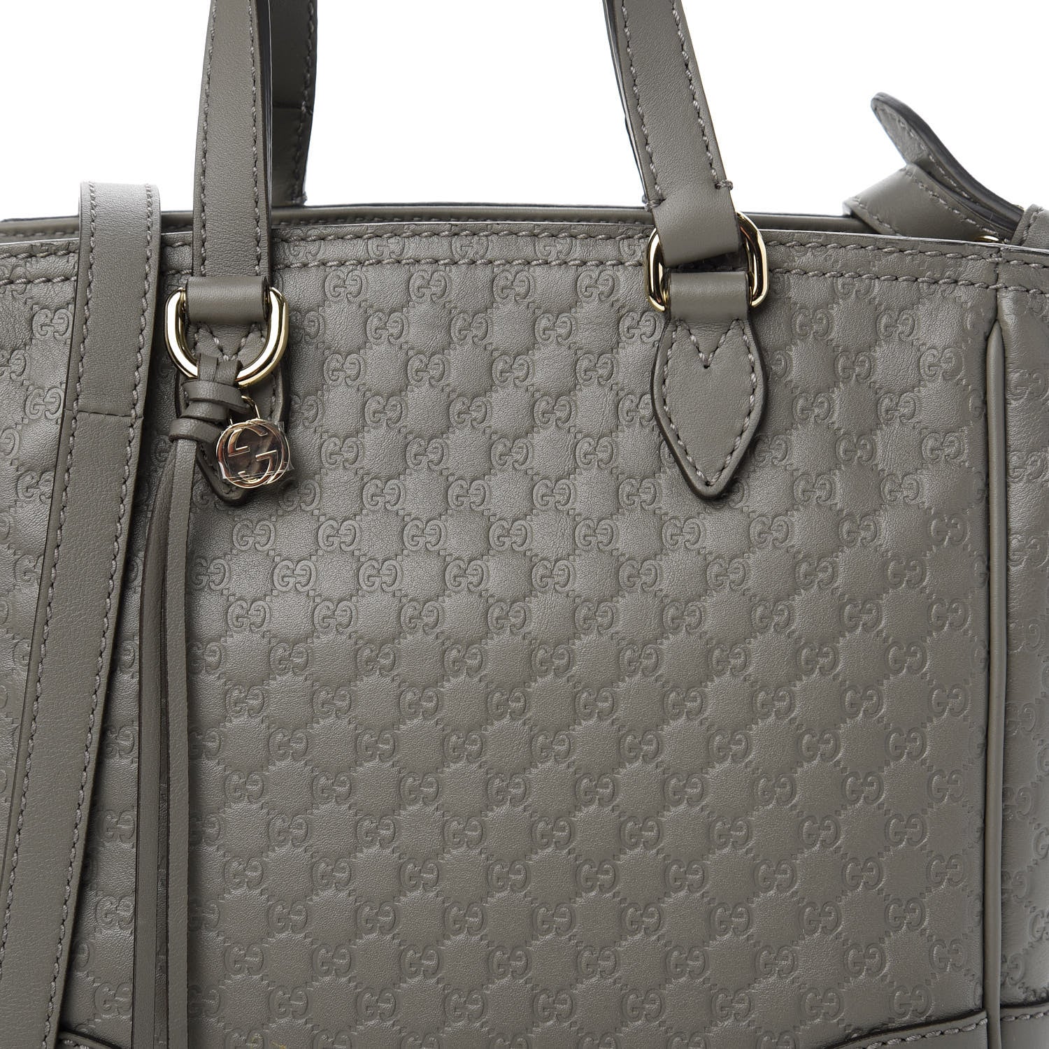 Gucci Microguccissima Small Bree Tote Graphite 11 of 11