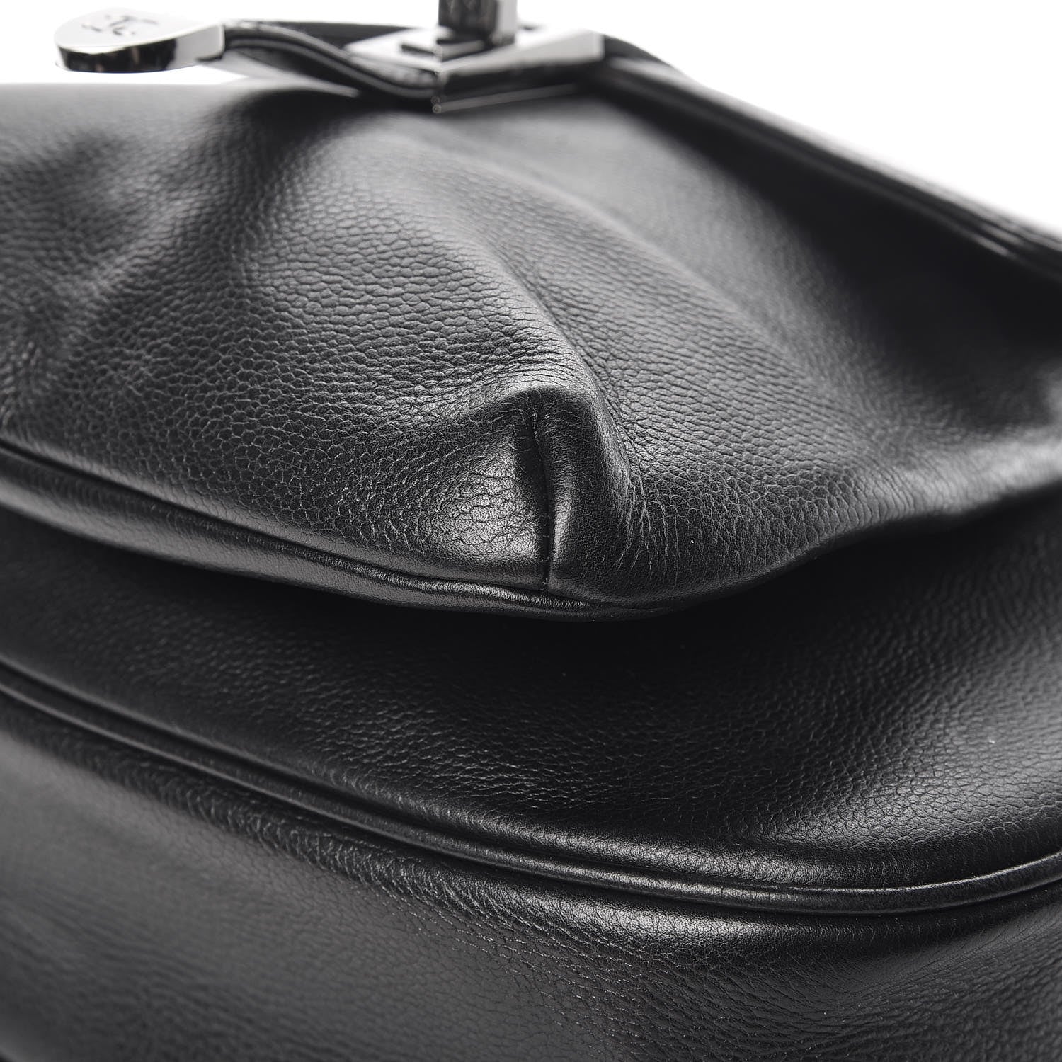 Chanel Calfskin Mademoiselle Shoulder Bag Black 16 of 20