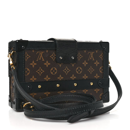 Louis Vuitton Monogram Petite Malle Black 3 of 10