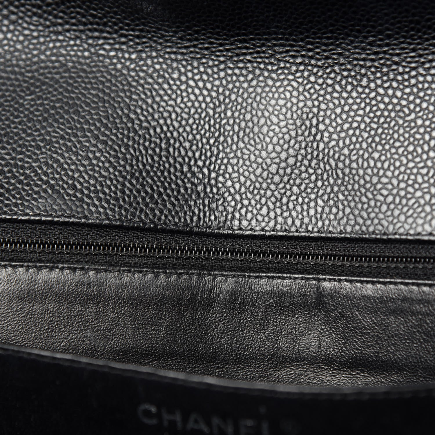 Chanel Caviar Quilted Maxi Single Flap Black 8 of 13