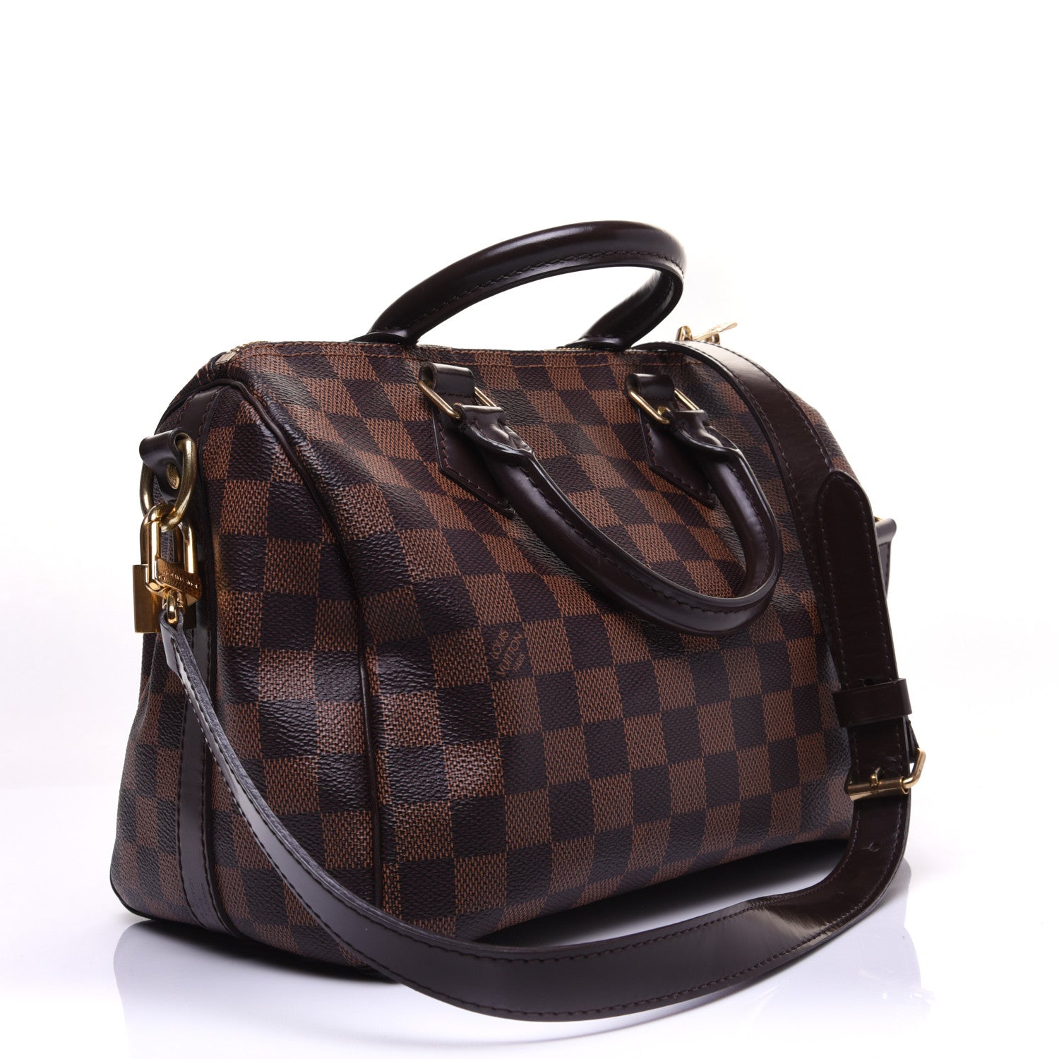 Louis Vuitton Damier Ebene Speedy Bandouliere 25 3 of 10