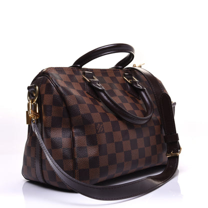 Louis Vuitton Damier Ebene Speedy Bandouliere 25 3 of 10
