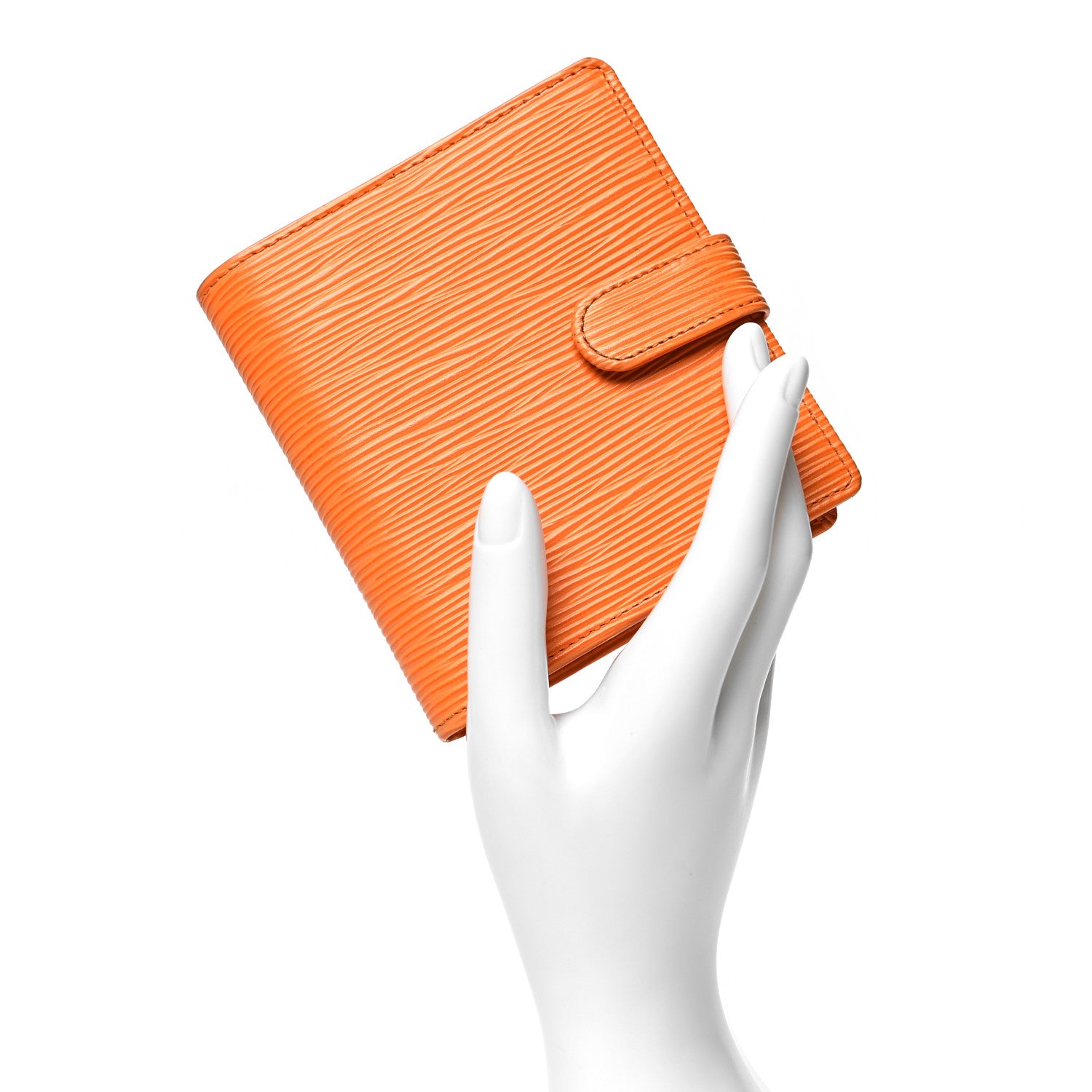 Louis Vuitton Epi Porte-Billets Compact Wallet Mandarin 2 of 13