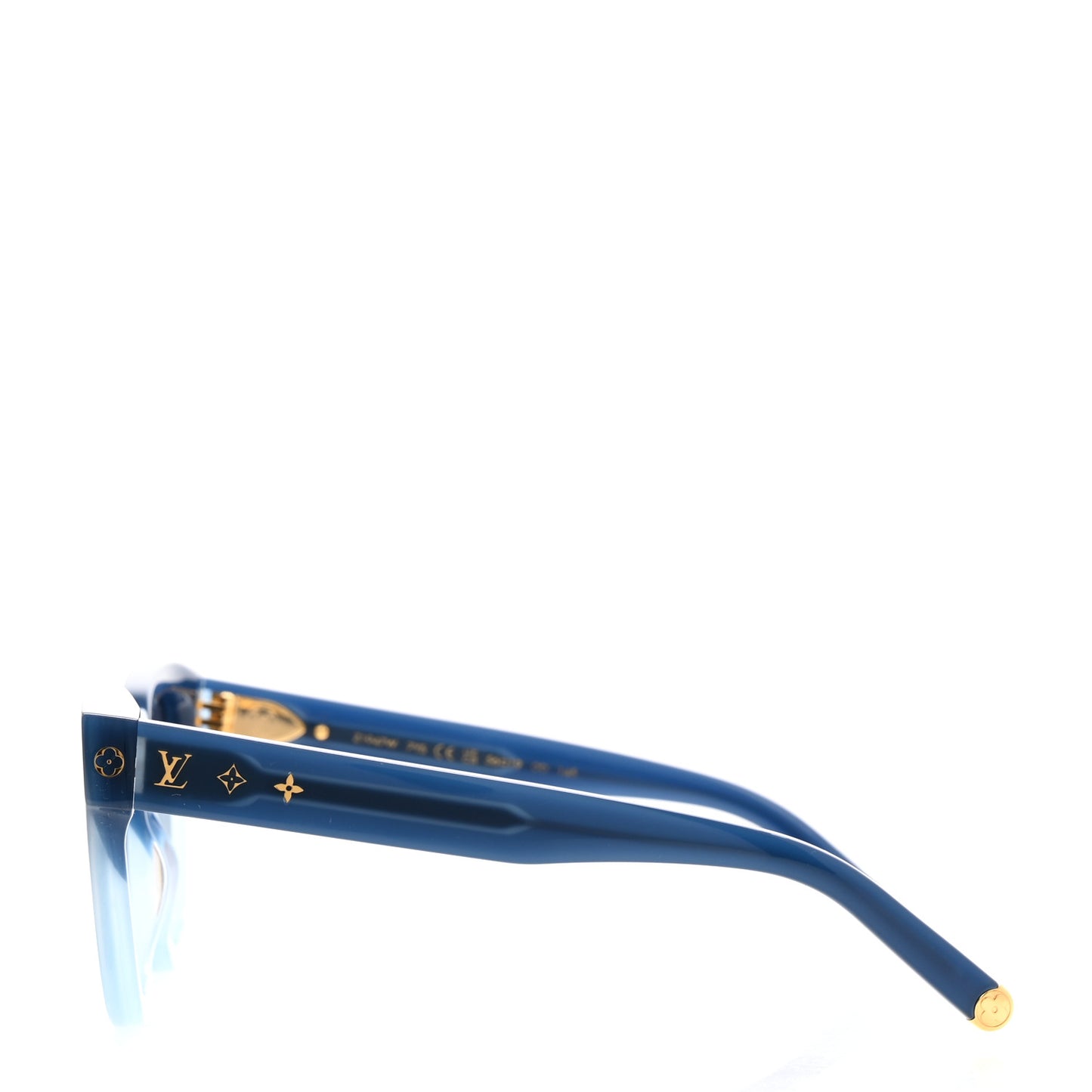 Acetate Gradient My Monogram Soft Cat Eye Sunglasses Z1947W Blue