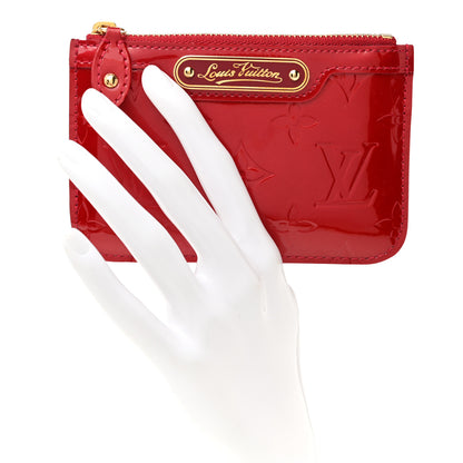Louis Vuitton Vernis Key Pouch Pomme D'Amour 2 of 6