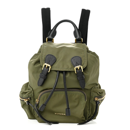 Burberry Nylon Small Crossbody Rucksack Backpack Canvas Green 1 of 10