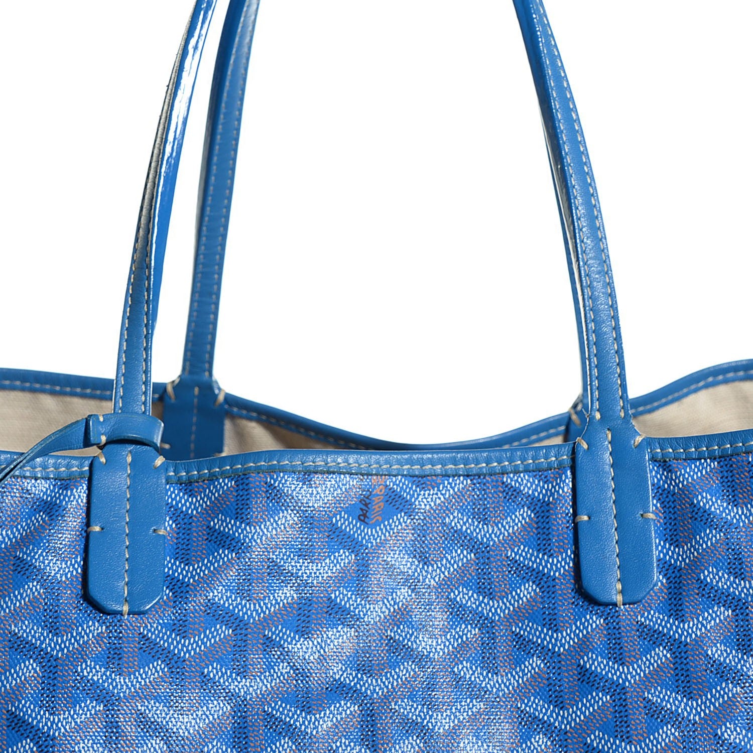 Goyard Goyardine Saint Louis PM Sky Blue 10 of 18