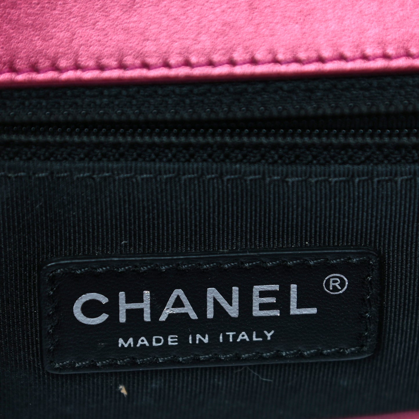 Metallic Patent Quilted New Medium Boy Flap Fuchsia