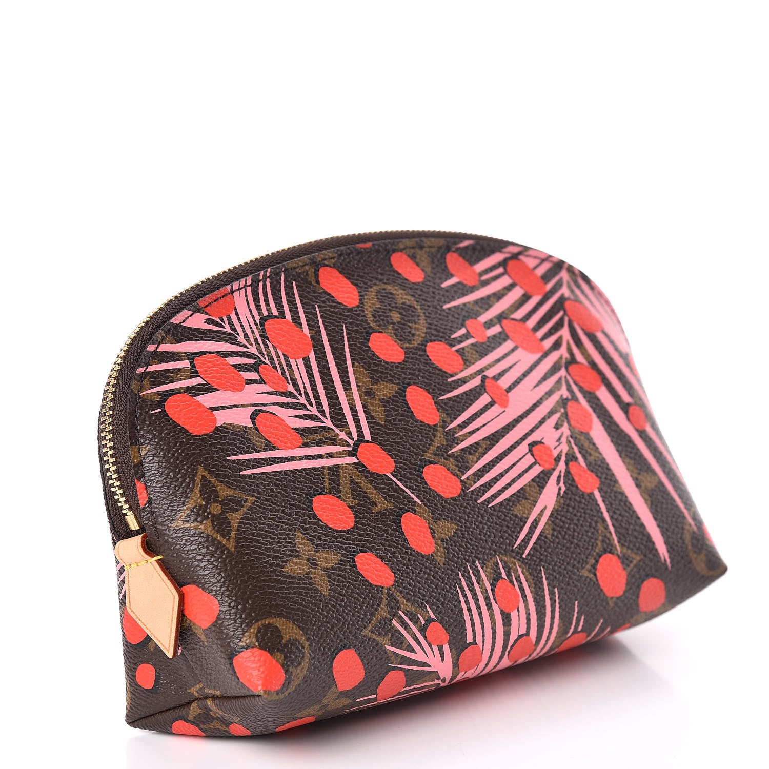 Louis Vuitton Monogram Jungle Dots Cosmetic Pouch Sugar Pink Poppy 3 of 9