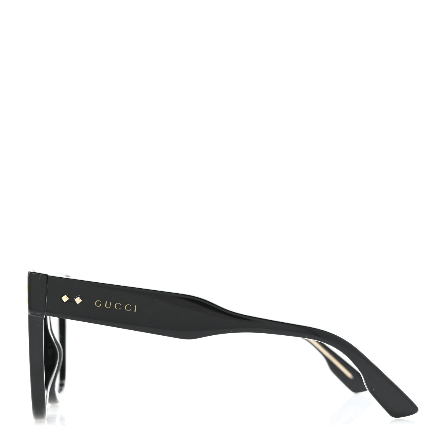 Gucci Acetate Square Frame Sunglasses GG1082S Black 3 of 10