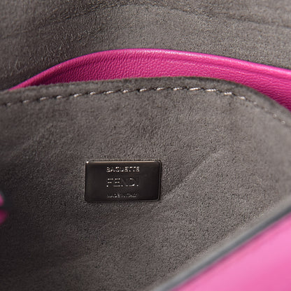 Fendi Shiny Nappa Micro Baguette Magenta 6 of 10