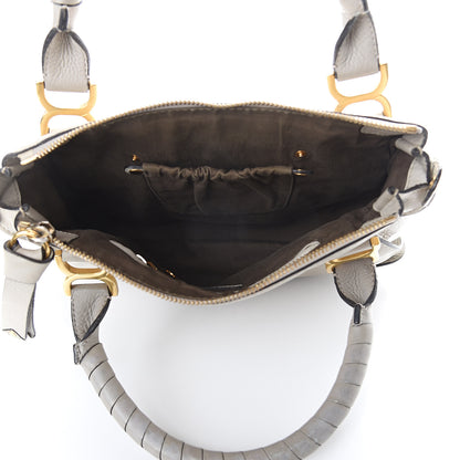 Chloe Calfskin Medium Marcie Satchel Dove 4 of 7