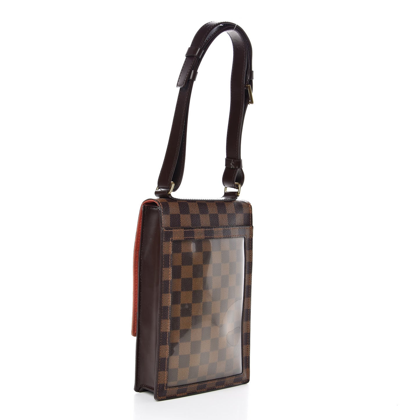 Damier Ebene Portobello Travel Shoulder Bag