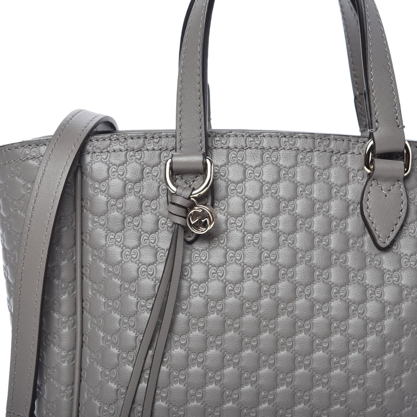 Microguccissima Small Bree Tote Graphite
