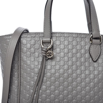 Gucci Microguccissima Small Bree Tote Graphite 10 of 10