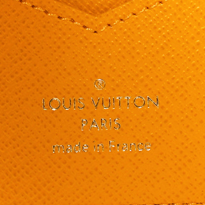 Louis Vuitton Monogram 2022 Christmas Animation New York Soho Passport Cover Yellow 6 of 8
