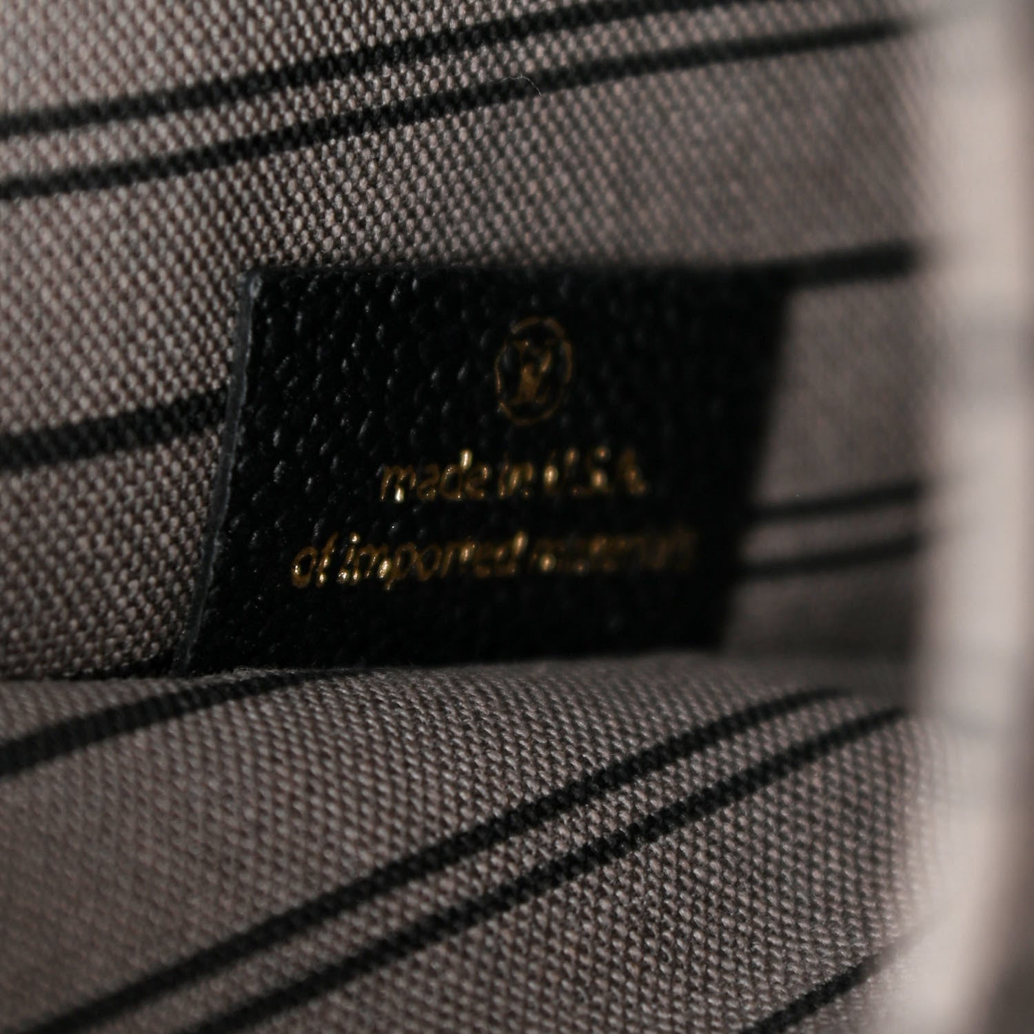 Louis Vuitton Empreinte Pochette Metis Black 7 of 10