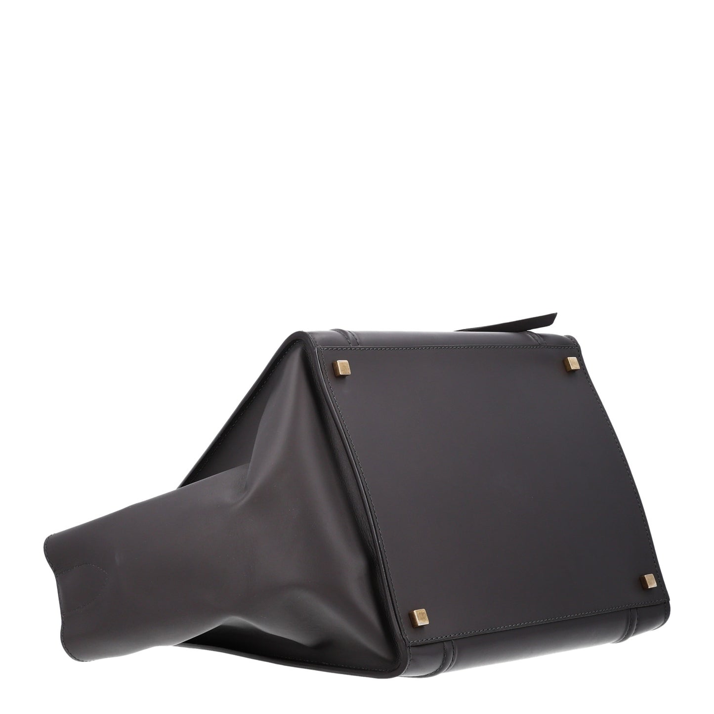 Smooth Calfskin Medium Phantom Luggage Grey