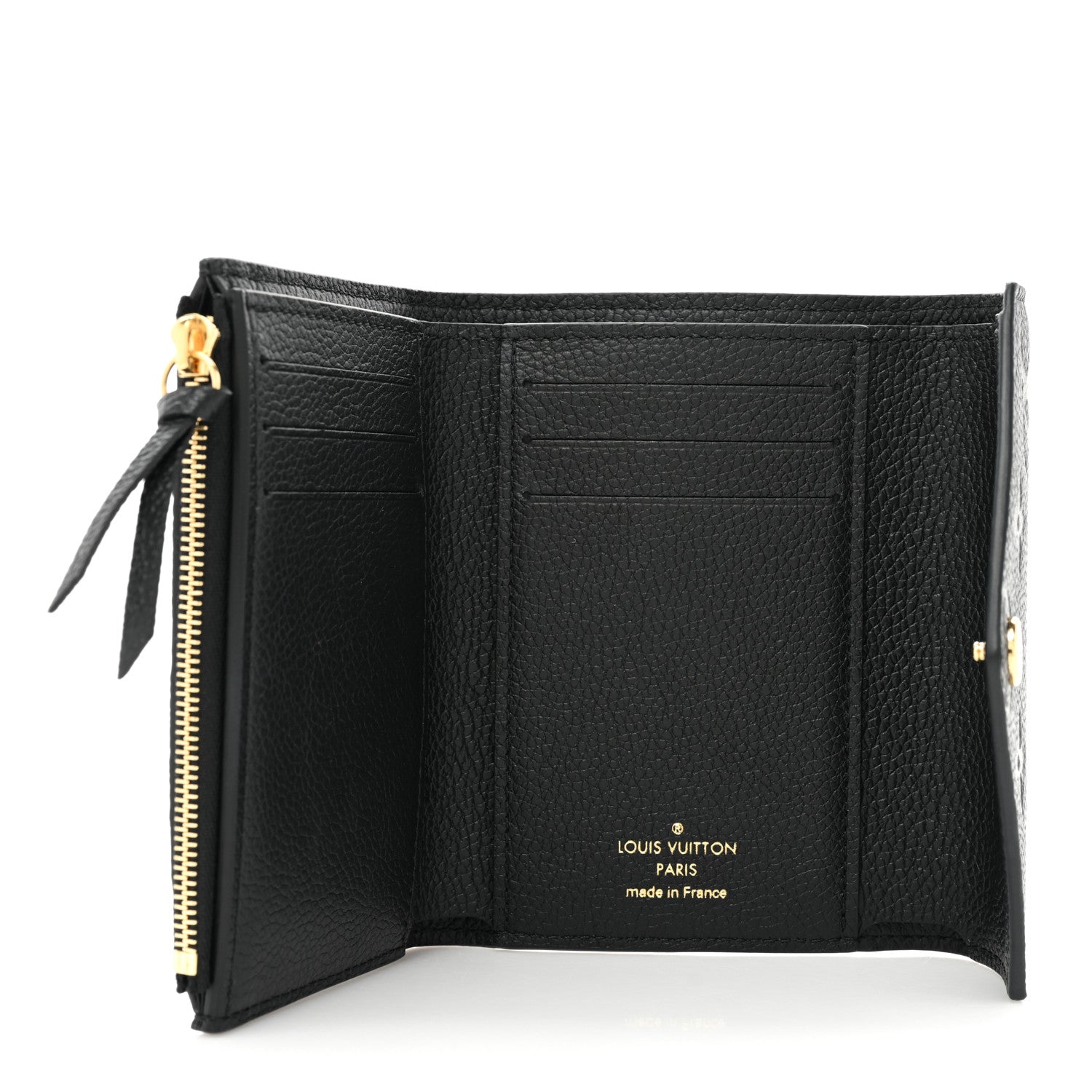Louis Vuitton Empreinte Victorine Wallet Black 5 of 10
