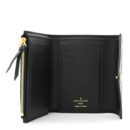 Louis Vuitton Empreinte Victorine Wallet Black 5 of 10