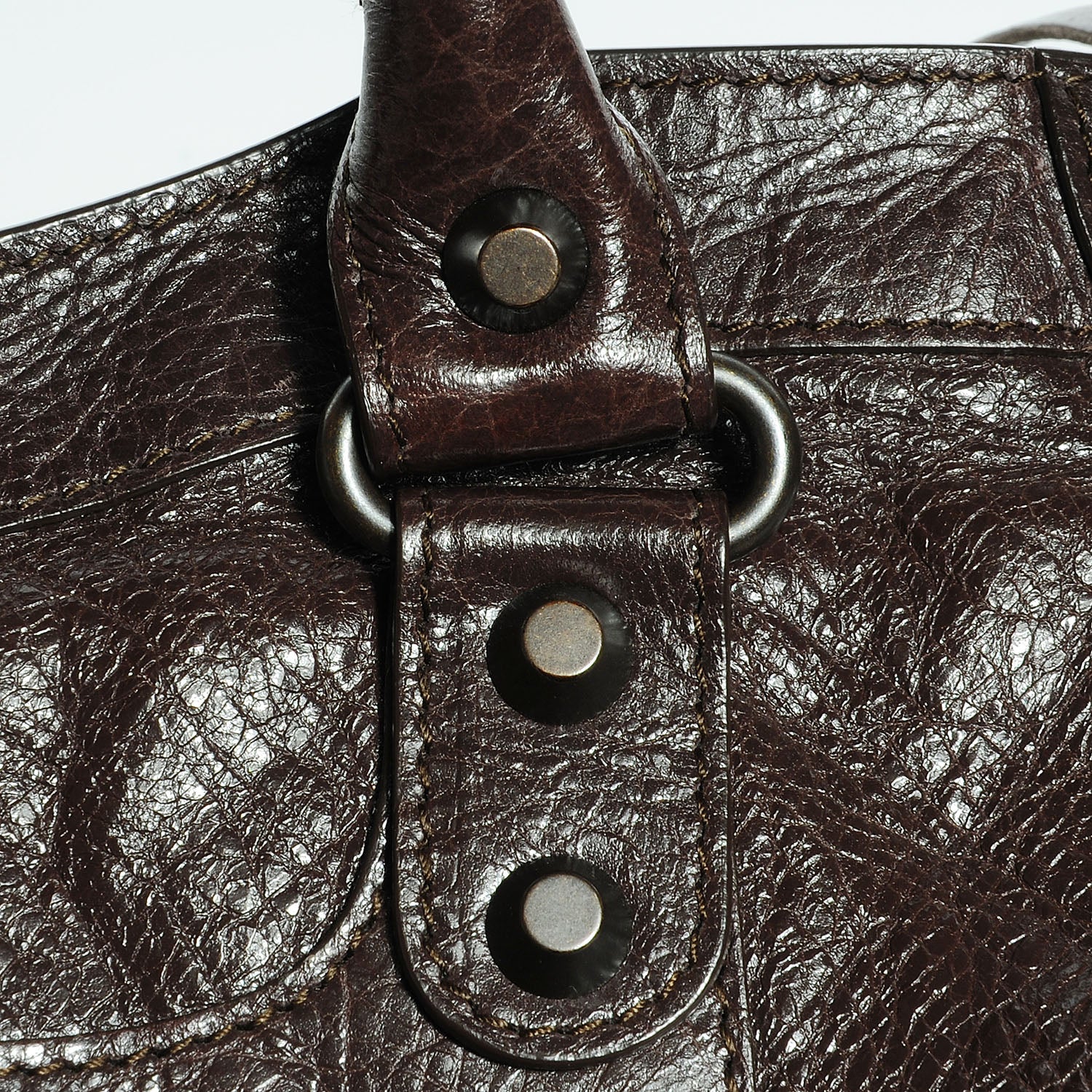 Balenciaga Agneau Classic Hardware City Charbon 9 of 13