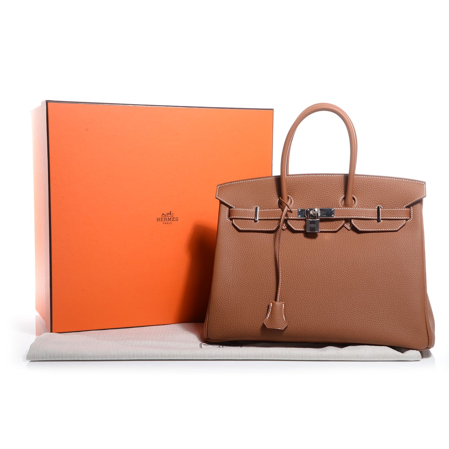 Togo Birkin 35 Gold