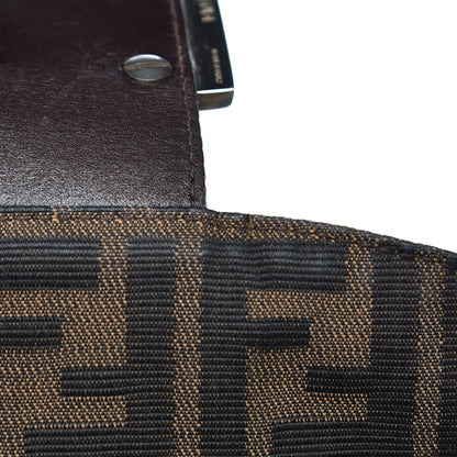 Fendi Zucca Shoulder Bag Tobacco 7 of 10