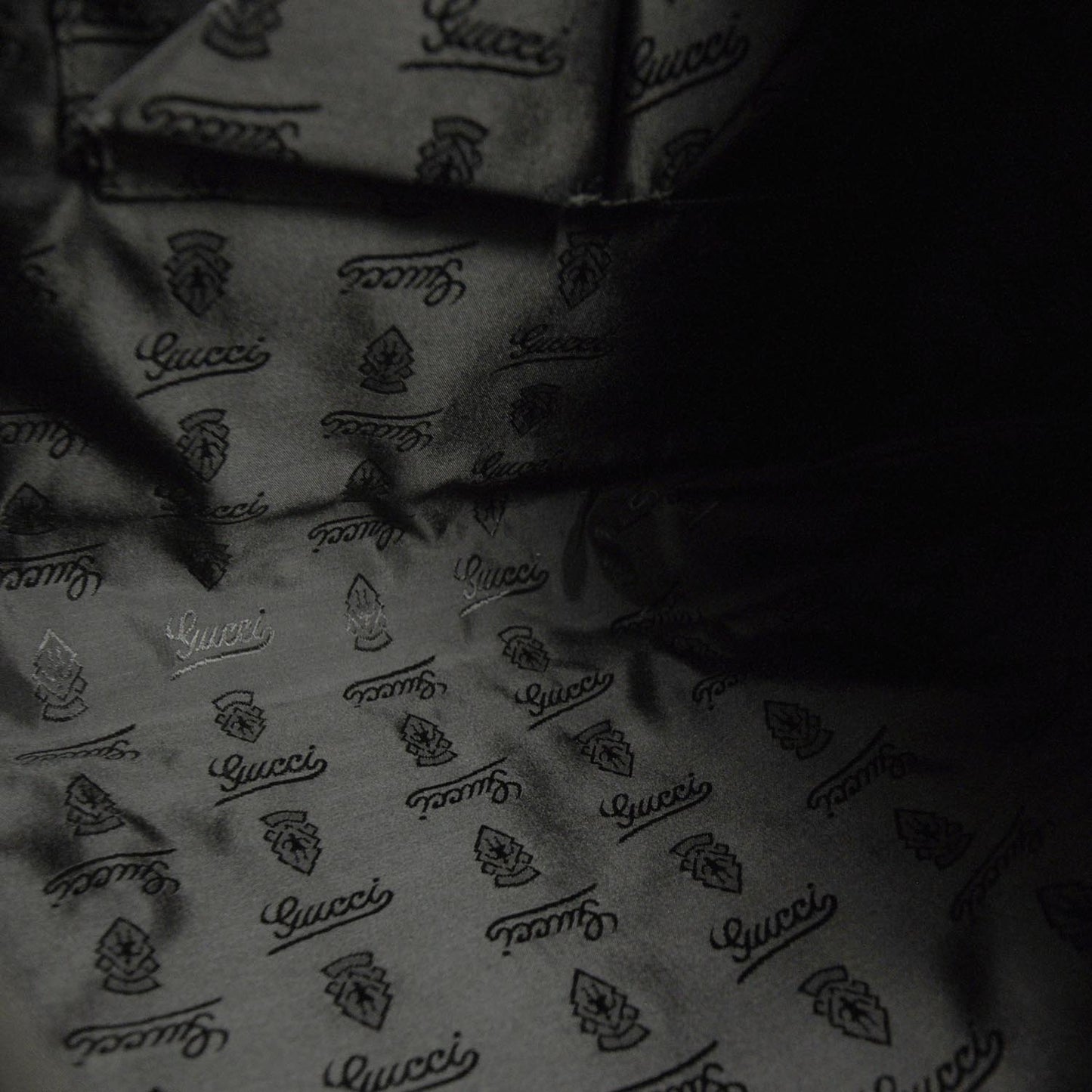 Guccissima Joy Flap Messenger Bag Black