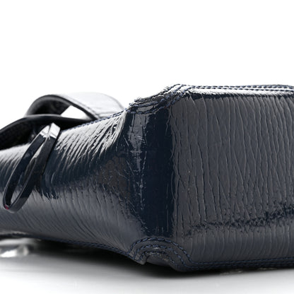 3.1 Phillip Lim Textured Patent Mini Pashli Satchel Navy 8 of 9