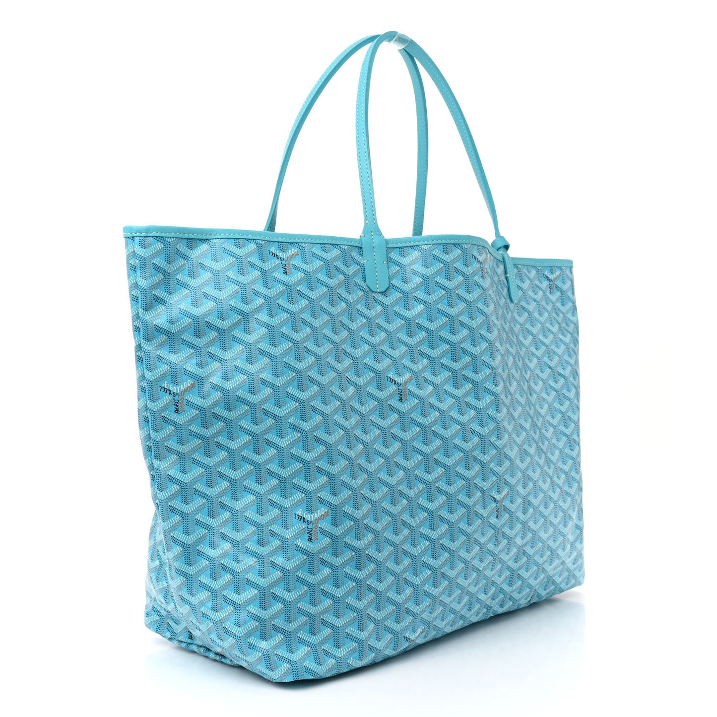 Goyardine Saint Louis GM Balise Beach Towel Set Turquoise