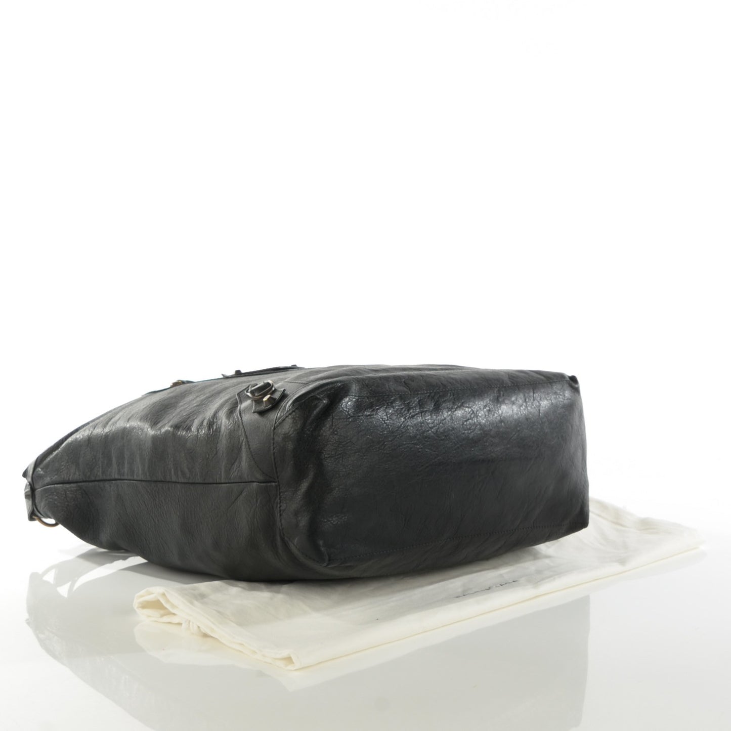 Agneau Classic Hardware Day Hobo Black