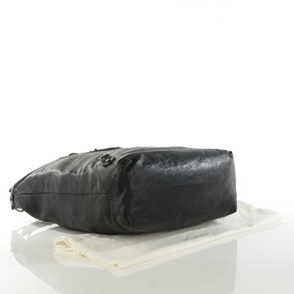 Balenciaga Agneau Classic Hardware Day Hobo Black 4 of 7