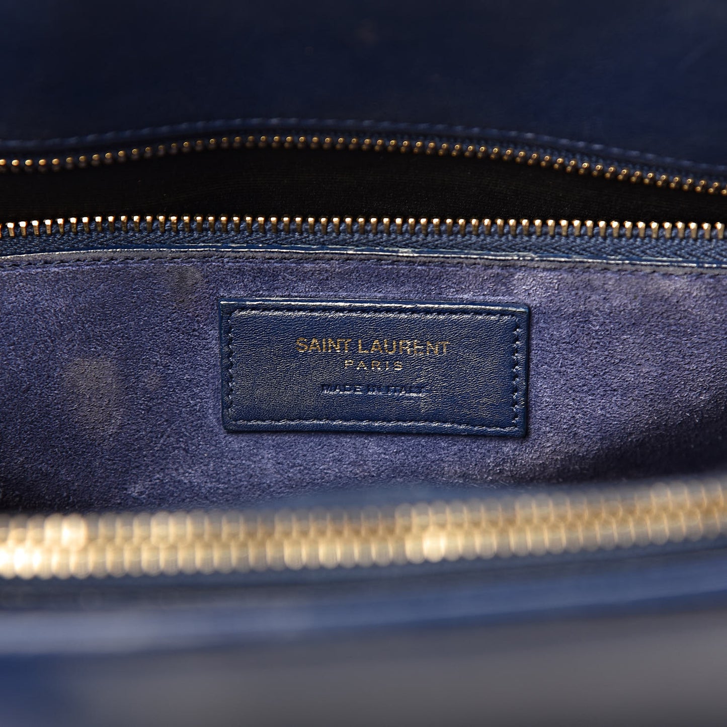 Calfskin Small Sac De Jour New Marine