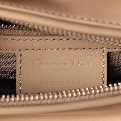 Christian Dior Patent Cannage Medium Lady Dior Beige 6 of 11